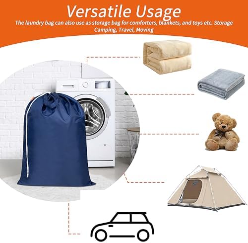 Polecasa 2 Pack Extra Heavy-Duty Laundry Bag - Image 7