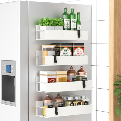 HuggieGems Metal Magnetic Spice Rack by HuggieGems