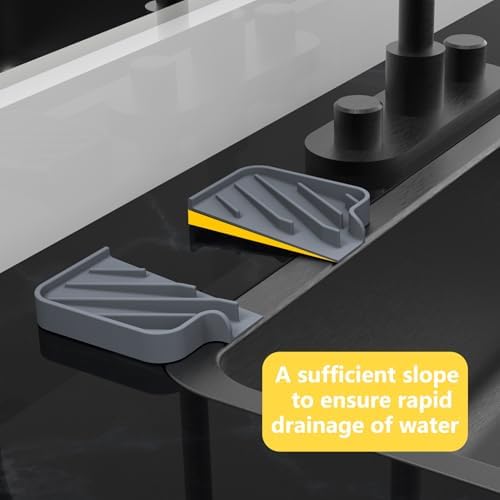 Sponge Holder for Kitchen Sink, 4.9"×3.7" Soap Tray - Image 6