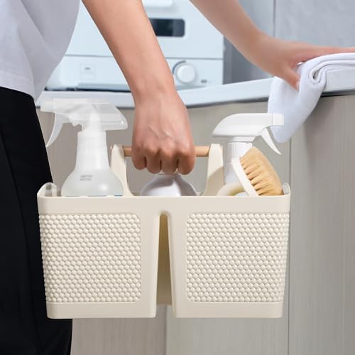 rejomiik Plastic Shower Caddy, Portable Shower Basket - Image 5