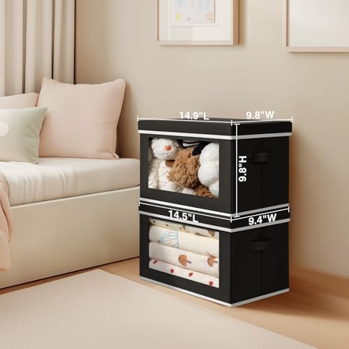 Homsorout Storage Boxes with Lids - Image 2