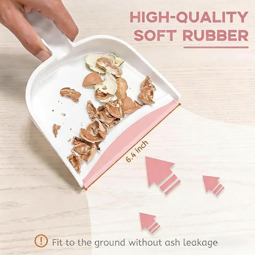 Broom Dustpan Brush Small Dust pan: Small Broom and Dustpan Set Mini Dust pan - Image 4