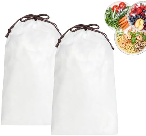 Disposable Stretch Food Covers, Elastic Bowl Covers, Plastic Wrap Alternat by Unknown