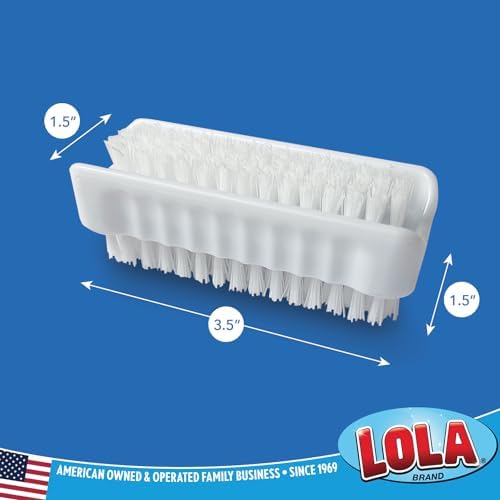 LOLA Classic Hand & Nail Brush, 2 Sided - Image 6