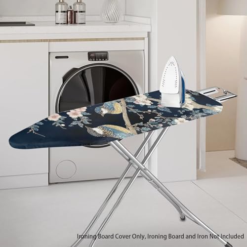 Ironing Board Cover with Plum Blossom Bird Iron Board Covers with Elastic Edge - Image 2