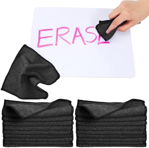 Tanlade 50 Pcs Dry Erase Cloth, 6 X 6 Inch by Tanlade