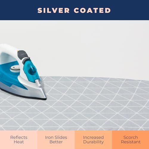 12 X 30 Tabletop Ironing Board Cover and Pad, Fits Small, Table Top and Mini - Image 4