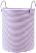 60L Large Purple Hamper Laundry Basket by MOJOSCEND