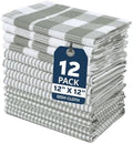 LANE LINEN 100% Cotton Kitchen Dish Cloths, Ultra Soft Absorbent Quick Drying by LaneLinen