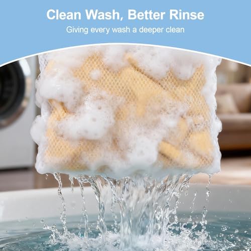 Honeycomb Mesh Laundry Bags 3 Pack, Durable Washing Bags - Image 3