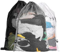 Mesh Laundry Bags with Adjustable Shoulder Strap, Drawstring Closure, Mixed by Dalykate