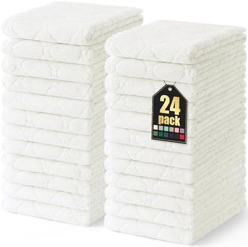 Homaxy 24 Pack Super Soft Absorbent Dish Towels by Homaxy