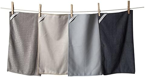 KAF Home Pantry Multipurpose Microfiber Textured Cleaning Cloth 4-Pack - Image 5