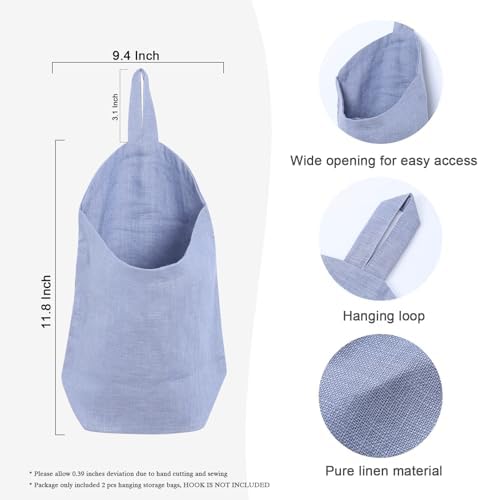 100% Linen Hanging Bags - Image 2