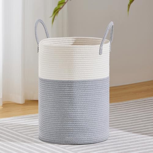 VIPOSCO 58L Tall Woven Laundry Basket Hamper by VIPOSCO