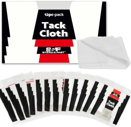 S&F STEAD & FAST Tack Cloths, 12 Pack, by SFSTEADFAST