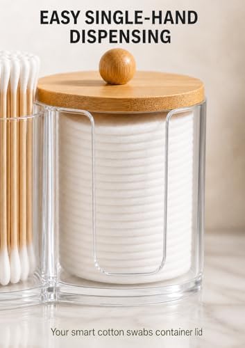2-in-1 Cotton Swab and Cotton Round Holder - Image 5