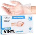 ForPro Disposable Vinyl Gloves, Industrial Grade, Powder & Latex Free, by ForProProfessionalCollection