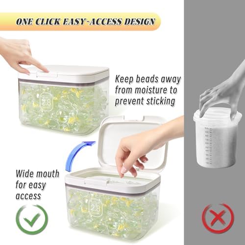 Laundry Pod Holder with Lid, 94oz Container - Image 6