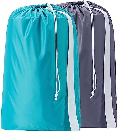 HOMEST 2 Pack XL Nylon Laundry Bag by HOMEST