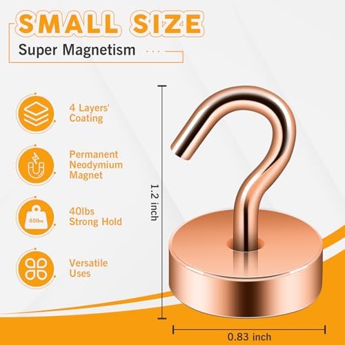 Neosmuk Magnetic Hooks Steel Tube Design - Image 6