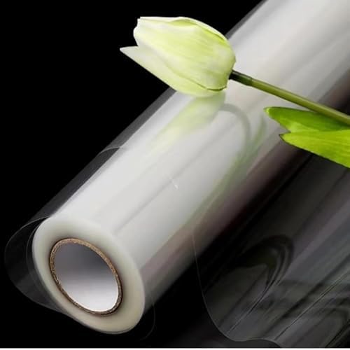 Vanhench Clear Cellophane Wrap Roll 16 in×100 ft 3Mil Thick by Vanhench