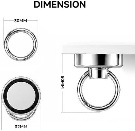 100lbs Magnetic Hooks Heavy Duty Neodymium Magnet Hooks - Image 3