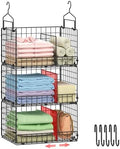 Sonyabecca 3-Tier Extra Large Closet Hanging Organizer by Sonyabecca