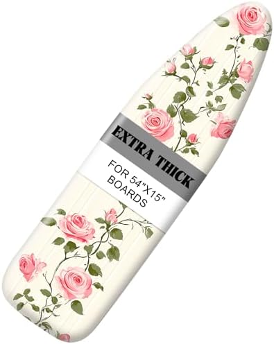 Ironing Board Cover 15"x54"，Standard Ironing Board Replacement Cover，Easy Fit by seewan
