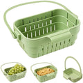 Foldable Hanging Sink Drain Basket Space Saving Colander by Eosraffa