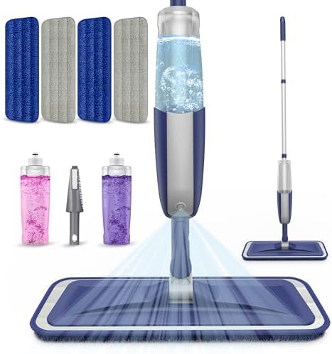 Spray Wet Mops for Floor Cleaning: Hardwood Floor Mops by MEXERRIS