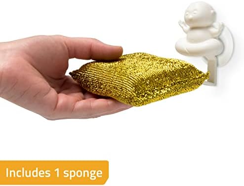 PELEG DESIGN Yogi Sponge Holder, Cute Plastic Sponge Holder - Image 7