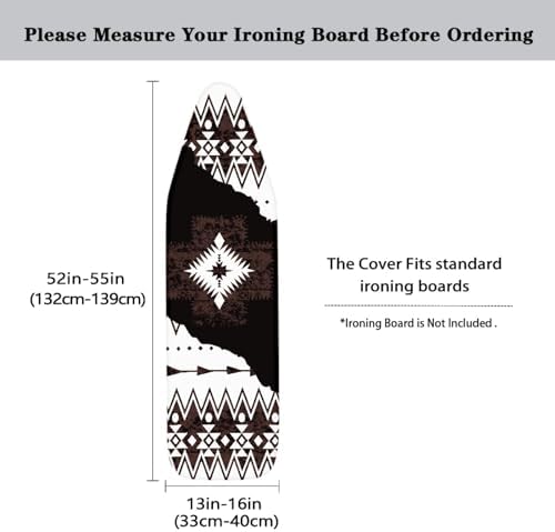 GLENLCWE South Style Retro Aztec Ironing Board Cover - Image 5