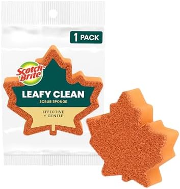 Scotch-Brite Leafy Clean Scrub Sponge, 1 Pack by Unknown