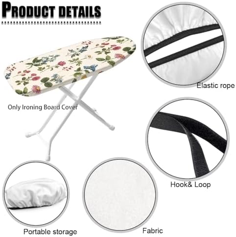 Floral Ironing Board Cover Easy to Install Table Top Ironing Board Protector - Image 6