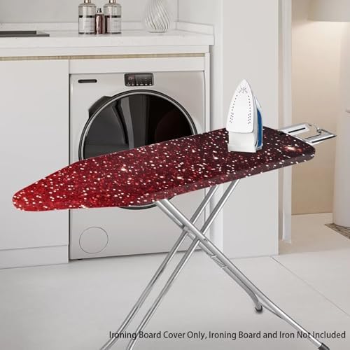 Red Sequins Ironing Board Pad Lightning Ironing Board Cover Resist Scorching - Image 2