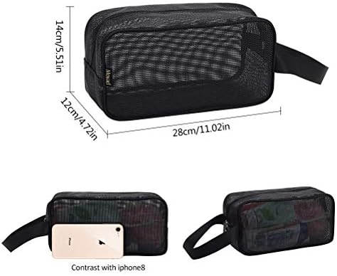 Moyad Mesh Shower Caddy Portable Toiletry Bag College Dorm Room Essentials - Image 2