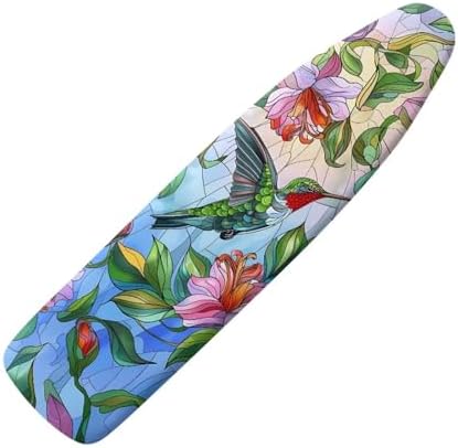 Hummingbird Ironing Board Covers 16 x 54 Inch, Easy Fit, Scorch Resistant by Vanideaoty