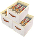 Patinao 3 Pack Flexible Dividers Shoe Storage Box Organizer Bins by Patinao