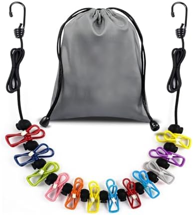 Retractable Portable Clothesline by Unknown