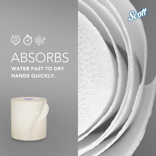Scott Professional Hard Roll Paper Towels, 6 Rolls x 900' - Image 4