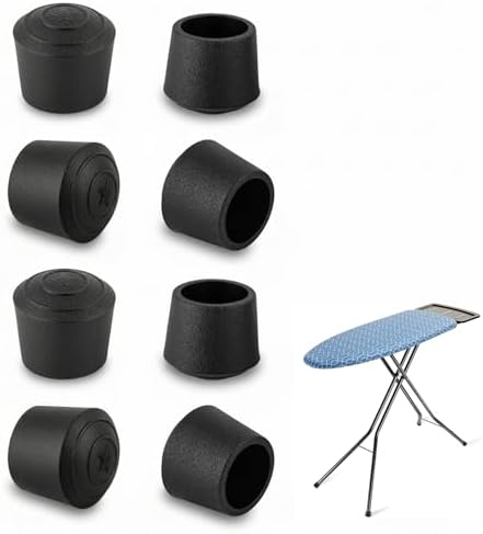 Rubber Leg Caps for Ironing Board, Floor Scratch & Noise Protection 8 Pack by Unknown