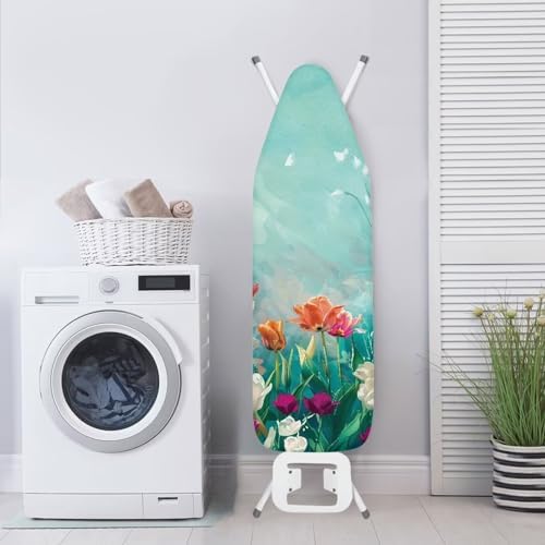 Flashideas Floral Ironing Board Cover and Pad 15x54 Inch Standard Ironing Board - Image 4