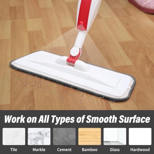 16.5" Microfiber Mop Pads Refills, 3 Pack Reusable Replacement Heads - Image 4