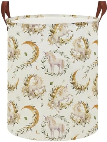 Lindo Dreamy Unicorn Laundry Hamper, Laundry Basket, Baby Nursery Hamper by NTAOHAMPER