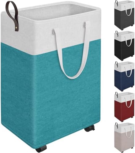 HomeHacks 90L Rolling Laundry Basket by HomeHacks