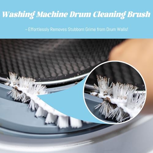 Washing Machine Cleaning Brush, Dryer Vent Cleaner Kit, Crevice Brush - Image 4
