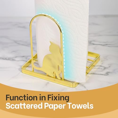 Paper Towel Holder for Countertop, Kitchen Paper Towel Stand - Image 3