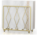 Gold Metal Napkin Holder for Table by LWSFF