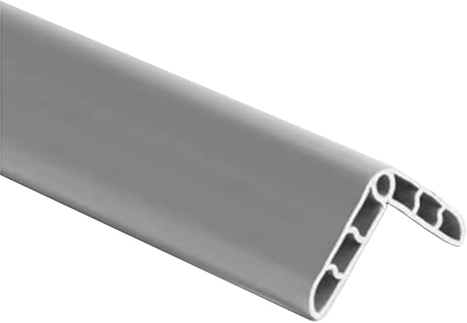 Colorful Rubber Wall Corner Guard Edge Protector,Anti-Collision Strip, Self-Adhesive Wall Guards, Safety Edge & Corner Guards, Length 3.28 ft,Grey